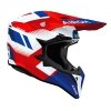 KASK MOTOCYKLOWY AIROH WRAAAP VISION RED BLUE GLOSS L